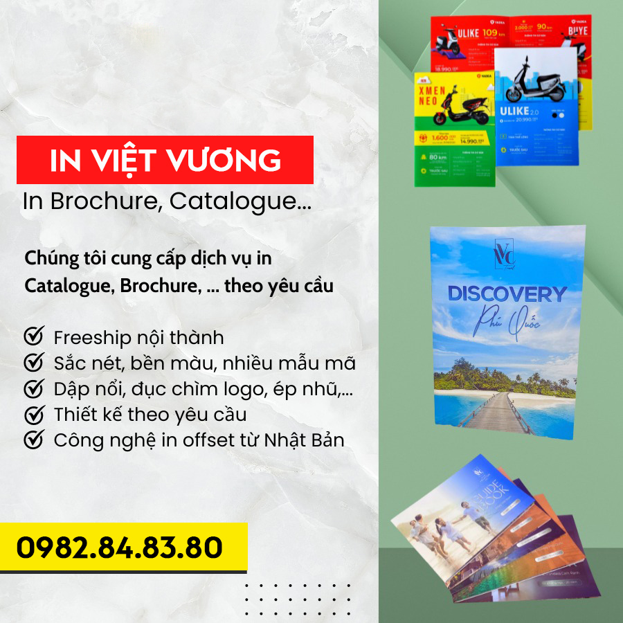 GIÁ IN BROCHURE TẠI TPHCM 2024